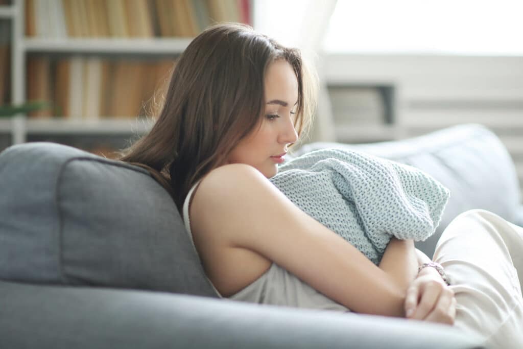 Woman at home